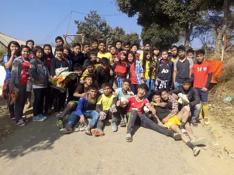 2017 HSLC Campers at Jacob Prayer Mount