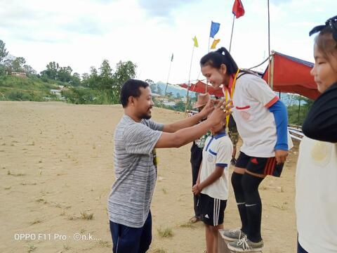 Prize distribution