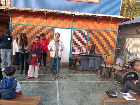 Campers Worship Service