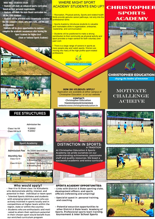 Sport Academy prospectus